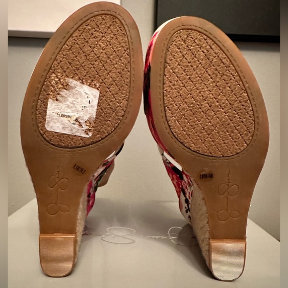 Jessica Simpson Floral Wedges - Picture 3 of 5